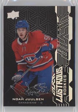 2018-19 SPx - UD Black Lustrous Rookies - Autographs #LR-NJ - Noah Juulsen