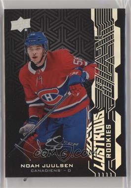 2018-19 SPx - UD Black Lustrous Rookies - Autographs #LR-NJ - Noah Juulsen