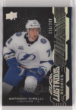 2018-19 SPx - UD Black Lustrous Rookies #LR-AC - Anthony Cirelli /299 [EX to NM]