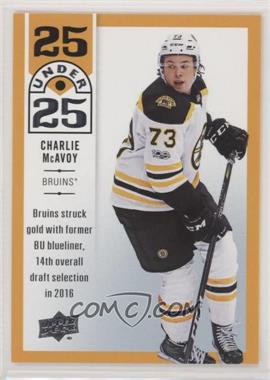 2018-19 Upper Deck - 25 Under 25 #U25-24 - Charlie McAvoy