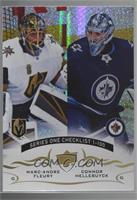 Checklist - Marc-Andre Fleury, Connor Hellebuyck