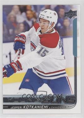 2018-19 Upper Deck - [Base] #249 - Young Guns - Jesperi Kotkaniemi