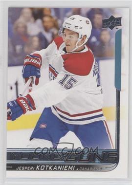 2018-19 Upper Deck - [Base] #249 - Young Guns - Jesperi Kotkaniemi