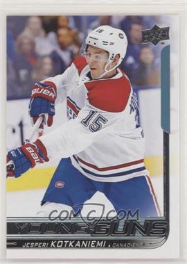 2018-19 Upper Deck - [Base] #249 - Young Guns - Jesperi Kotkaniemi [EX to NM]