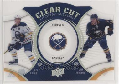 2018-19 Upper Deck - Clear Cut Foundation Duos #CCF-4 - Jack Eichel, Sam Reinhart