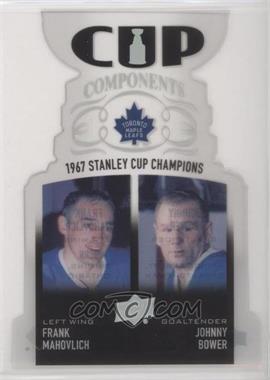 2018-19 Upper Deck - Cup Components #CCP MB - Frank Mahovlich, Johnny Bower