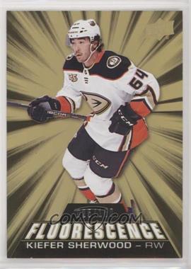 2018-19 Upper Deck - Fluorescence - Gold #F-40 - Kiefer Sherwood /150