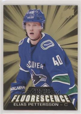 2018-19 Upper Deck - Fluorescence - Gold #F-49 - Elias Pettersson /150