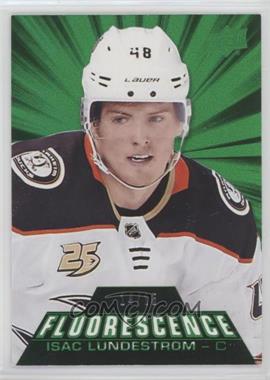 2018-19 Upper Deck - Fluorescence - Green #F-28 - Isac Lundestrom /15