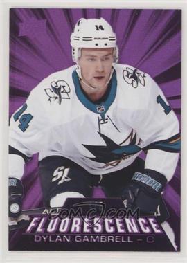 2018-19 Upper Deck - Fluorescence - Magenta #F-42 - Dylan Gambrell /5