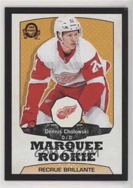 2018-19 Upper Deck - O-Pee-Chee Update - Black #633 - Marquee Rookies - Dennis Cholowski /100