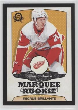 2018-19 Upper Deck - O-Pee-Chee Update - Black #633 - Marquee Rookies - Dennis Cholowski /100