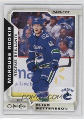 2018-19 Upper Deck - O-Pee-Chee Update #611 - Marquee Rookies - Elias Pettersson