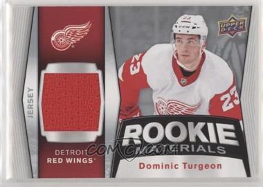 2018-19 Upper Deck - Rookie Materials #RM-DT - Dominic Turgeon