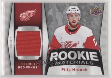 2018-19 Upper Deck - Rookie Materials #RM-FH - Filip Hronek