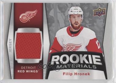 2018-19 Upper Deck - Rookie Materials #RM-FH - Filip Hronek