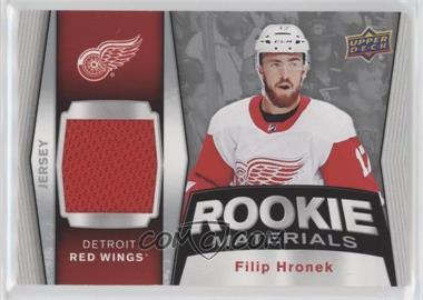 2018-19 Upper Deck - Rookie Materials #RM-FH - Filip Hronek