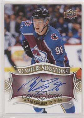 2018-19 Upper Deck - Signature Sensations #SS-MR - Mikko Rantanen