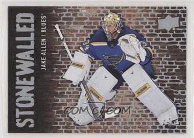 2018-19 Upper Deck - Stonewalled #SW-21 - Jake Allen