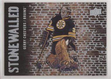 2018-19 Upper Deck - Stonewalled #SW-44 - Gerry Cheevers