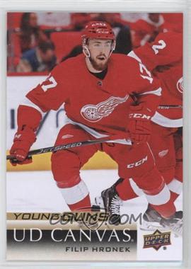 2018-19 Upper Deck - UD Canvas #C113 - Young Guns - Filip Hronek