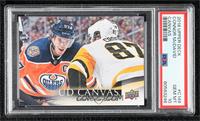 Connor McDavid (Facing off against Sidney Crosby) [PSA 10 GEM MT]