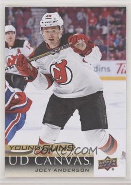 2018-19 Upper Deck - UD Canvas #C219 - Young Guns - Joey Anderson