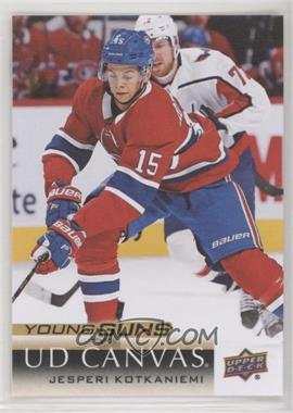 2018-19 Upper Deck - UD Canvas #C223 - Young Guns - Jesperi Kotkaniemi