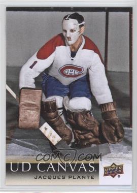 2018-19 Upper Deck - UD Canvas #C250 - Retired Stars - Jacques Plante