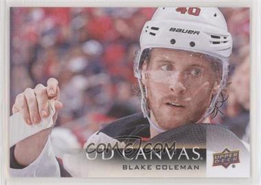 2018-19 Upper Deck - UD Canvas #C52 - Blake Coleman