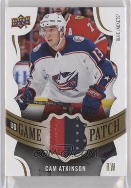 2018-19 Upper Deck - UD Game Patch #GJ-CA - Cam Atkinson /15