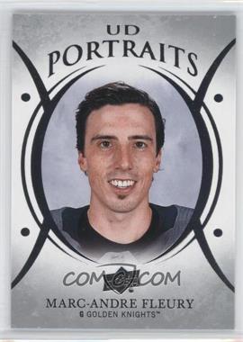 2018-19 Upper Deck - UD Portraits #P-4 - Marc-Andre Fleury