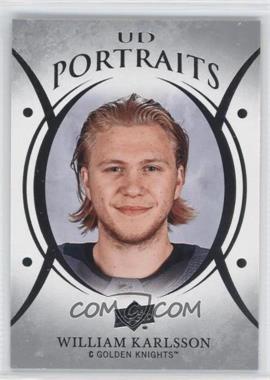 2018-19 Upper Deck - UD Portraits #P-43 - William Karlsson