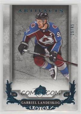 2018-19 Upper Deck Artifacts - [Base] - Aqua #68 - Gabriel Landeskog /45