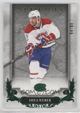 2018-19 Upper Deck Artifacts - [Base] - Emerald #30 - Shea Weber /99