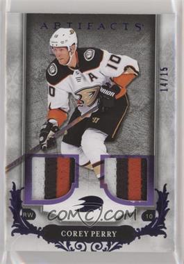 2018-19 Upper Deck Artifacts - [Base] - Purple Material #74 - Corey Perry /15