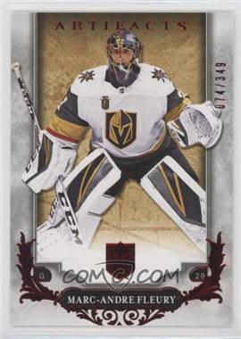 2018-19 Upper Deck Artifacts - [Base] - Ruby #107 - Stars - Marc-Andre Fleury /349