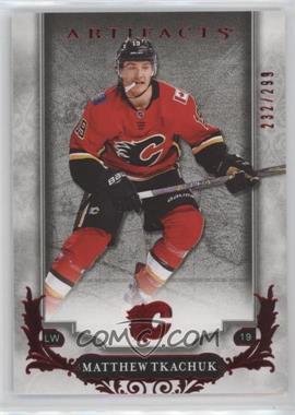 2018-19 Upper Deck Artifacts - [Base] - Ruby #57 - Matthew Tkachuk /299