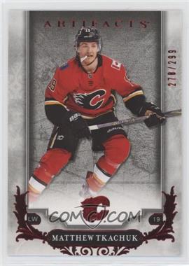 2018-19 Upper Deck Artifacts - [Base] - Ruby #57 - Matthew Tkachuk /299