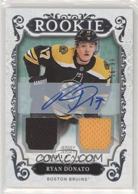 2018-19 Upper Deck Artifacts - [Base] - Silver Auto Material #164 - Rookies - Ryan Donato /99