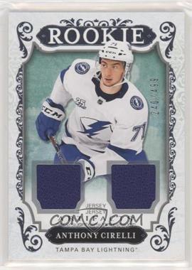 2018-19 Upper Deck Artifacts - [Base] - Silver Material #174 - Rookies - Anthony Cirelli /499
