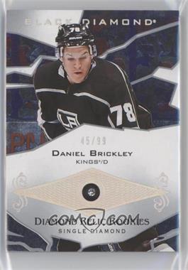 2018-19 Upper Deck Black Diamond - Diamond Relic Rookie Gems #BDR-DB - Single Diamond - Daniel Brickley /99