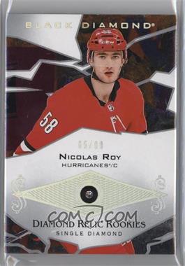 2018-19 Upper Deck Black Diamond - Diamond Relic Rookie Gems #BDR-NR - Single Diamond - Nicolas Roy /99