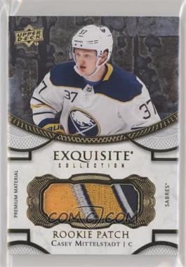 2018-19 Upper Deck Black Diamond - Exquisite Collection Rookies Patch #RP-CM - Casey Mittelstadt /99