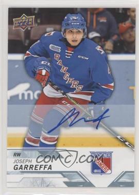 2018-19 Upper Deck CHL - [Base] - Autographs #22 - Joseph Garreffa