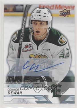 2018-19 Upper Deck CHL - [Base] - Autographs #45 - Connor Dewar