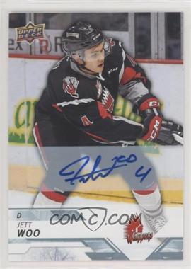 2018-19 Upper Deck CHL - [Base] - Autographs #6 - Jett Woo