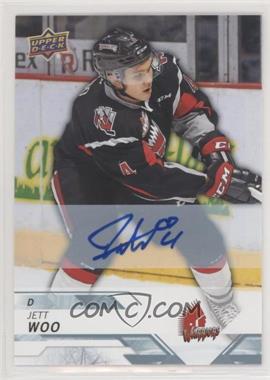 2018-19 Upper Deck CHL - [Base] - Autographs #6 - Jett Woo