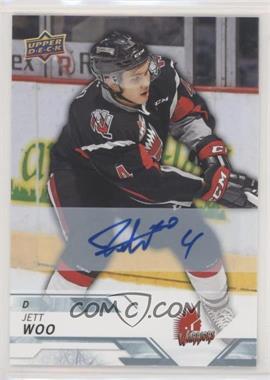 2018-19 Upper Deck CHL - [Base] - Autographs #6 - Jett Woo