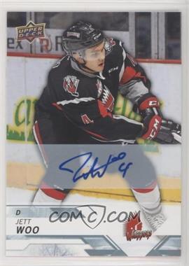 2018-19 Upper Deck CHL - [Base] - Autographs #6 - Jett Woo